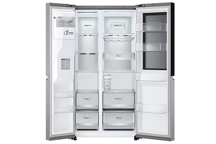 Tủ Lạnh LG Inverter 635 Lít Side By Side InstaView GR-G257SV